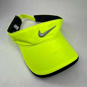Nike Neon Yellow RZN VRS Adjustable Unisex Golf / Tennis Sun Visor Hat
